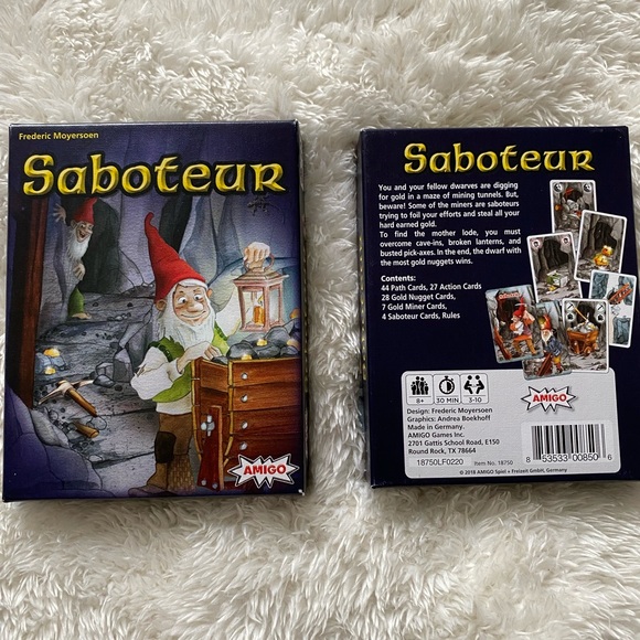 Saboteur Card Game - Picture 1 of 2